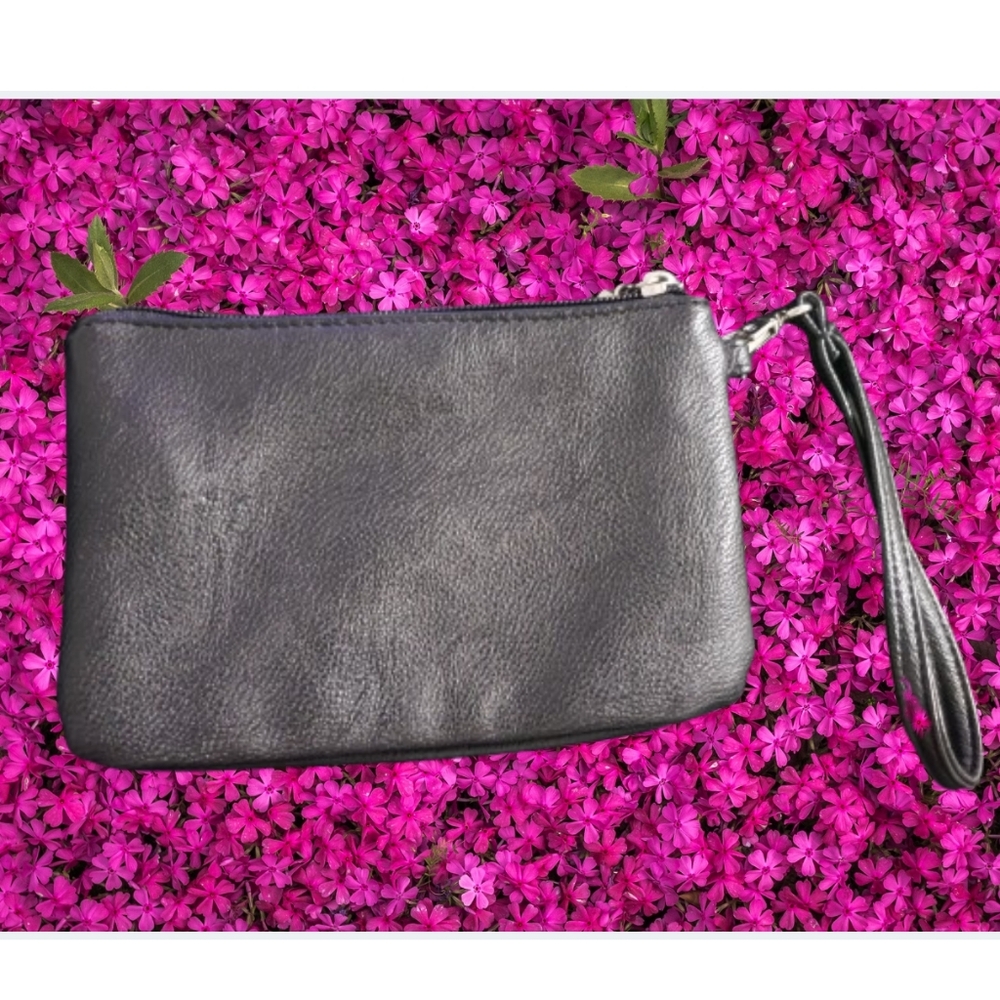 Black Floral Wristlet - Picture 2 of 2